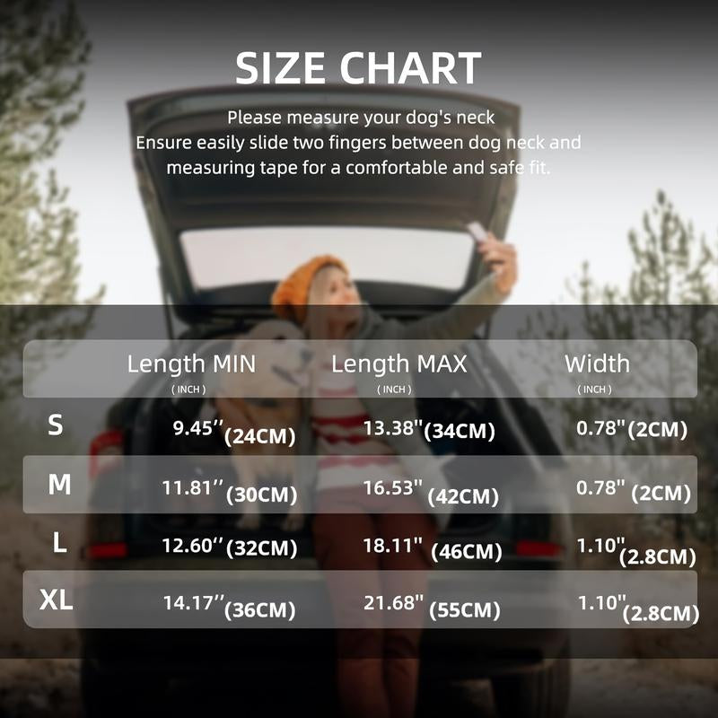 [Waterproof Dog Collar] Waterproof Airtag Dog Collar - Heavy-Duty with Enhanced Reflective Strips & Soft Padded Holder - Adjustable Nylon Strap for Small, Medium, and Large Dogs